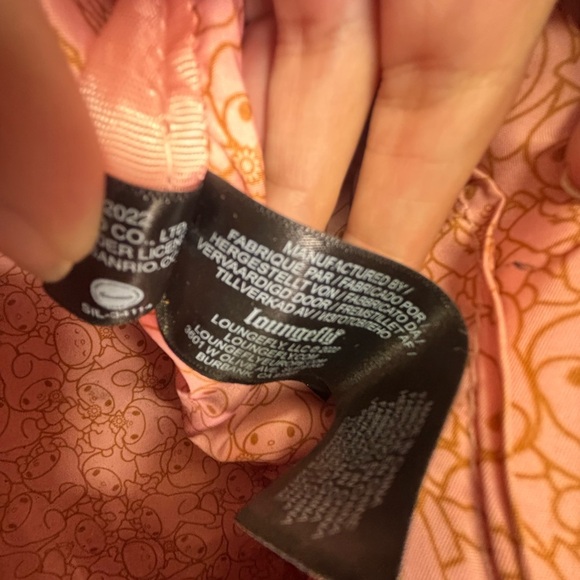 Loungefly Sanrio My Melody & Flat Mouse Plush Mini Backpack Pink Sherpa Kawaii - Picture 14 of 16